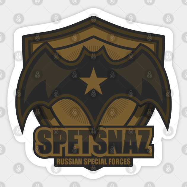 Spetsnaz - Russian Special Forces Sticker by TCP